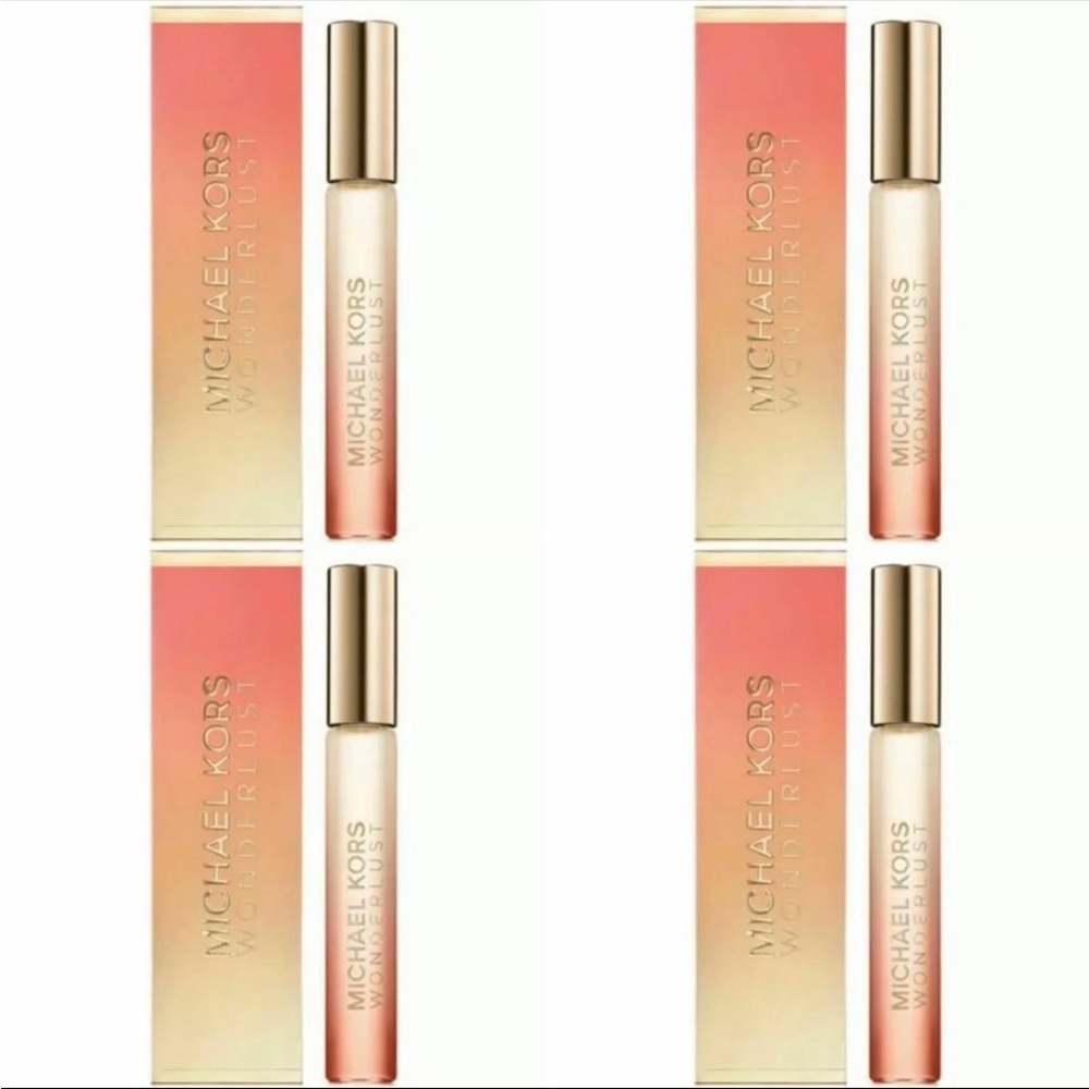 4 x MICHAEL KORS WONDERLUST ROLLERBALL (10ml each)